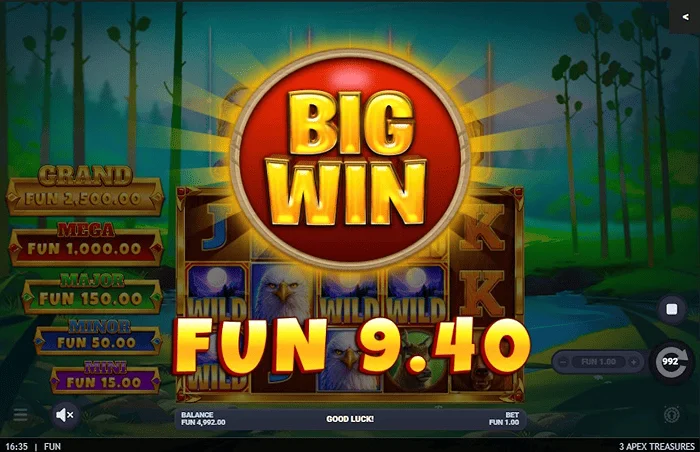 3 Apex Treasures - Malaking Win sa Hold & Win